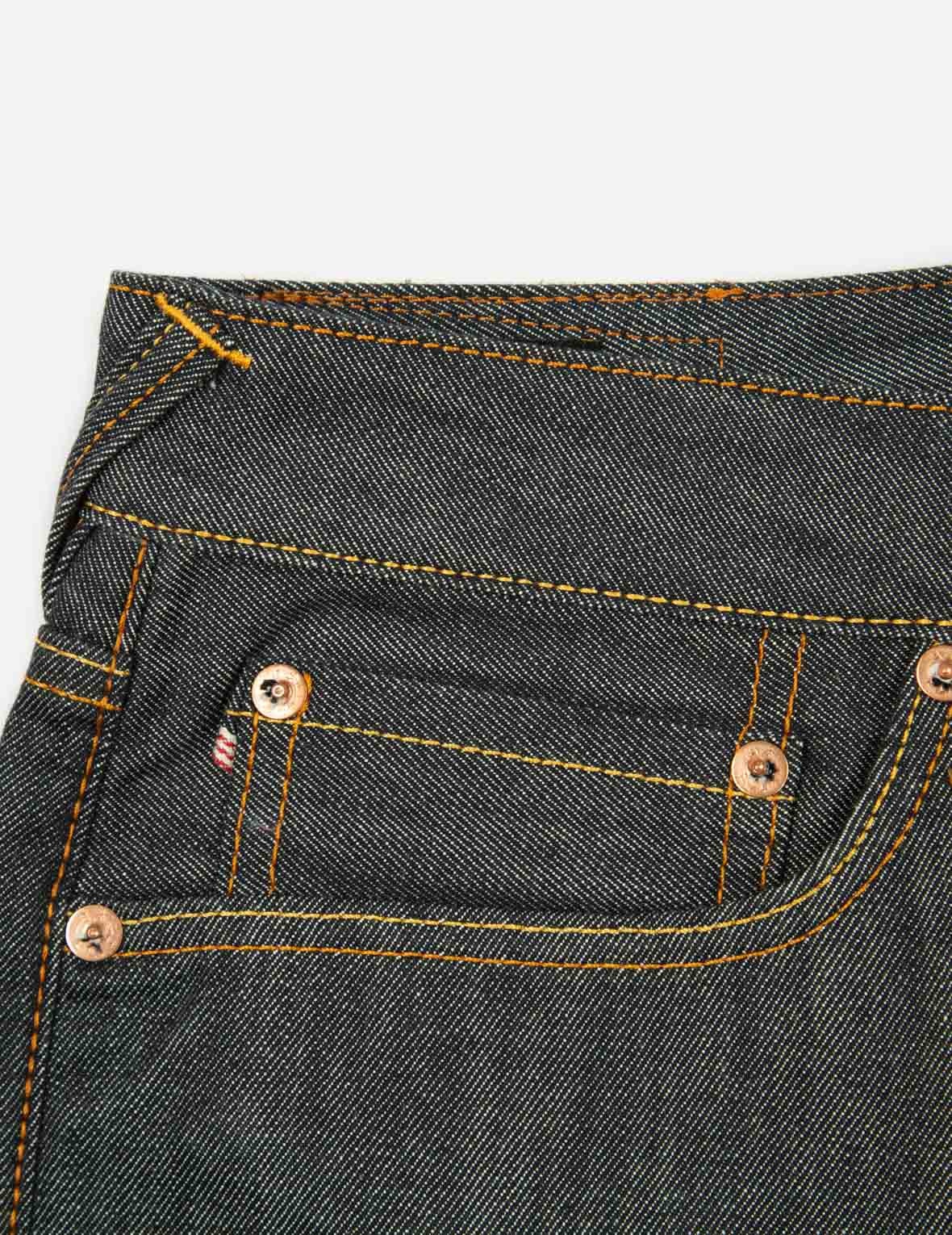 CALLIGRAPHY DAICOCK PRINT AND EMBROIDERY CARROT FIT CROPPED JEANS #2017 - 12
