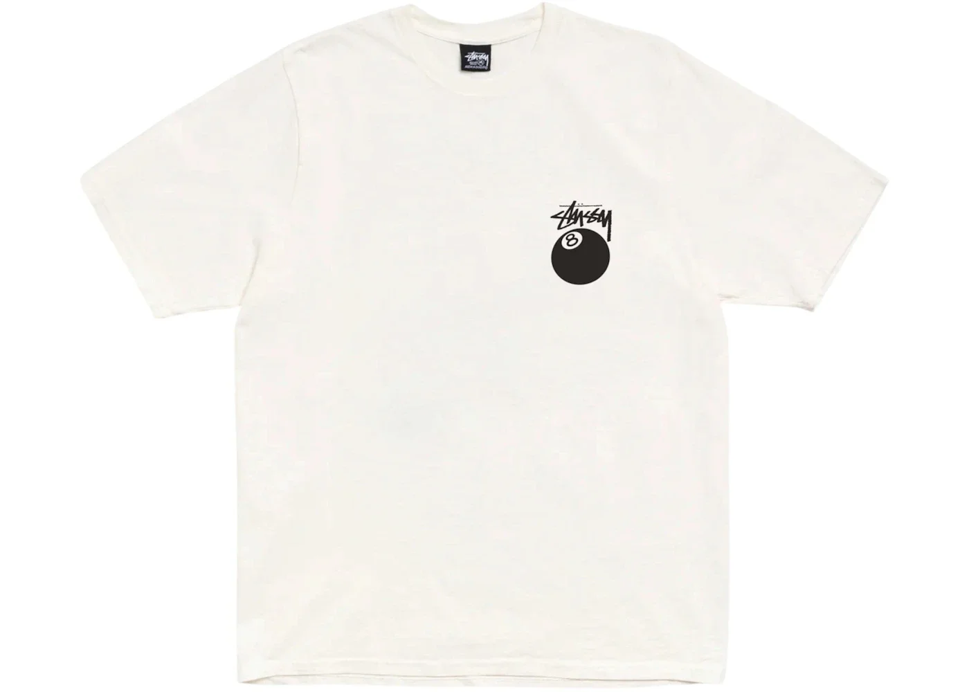 Stussy 8 Ball Pigment Dyed Tee Natural - 1