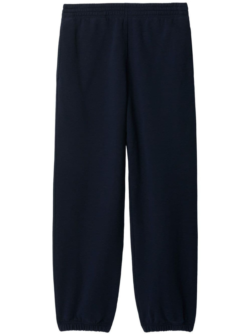 logo-appliquÃ© cotton track pants 1