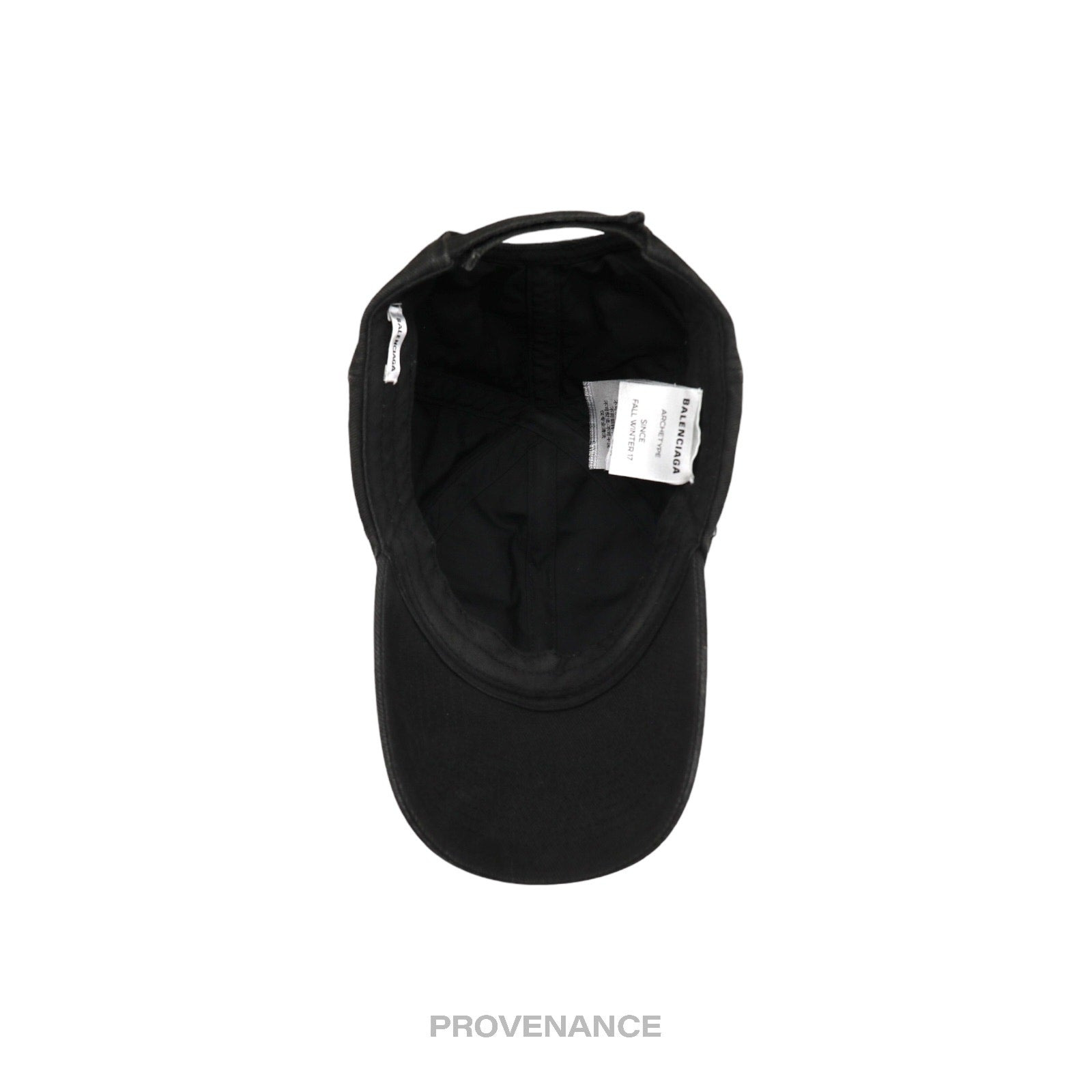 Balenciaga Political Campaign Cap Hat - Washed Black - 8