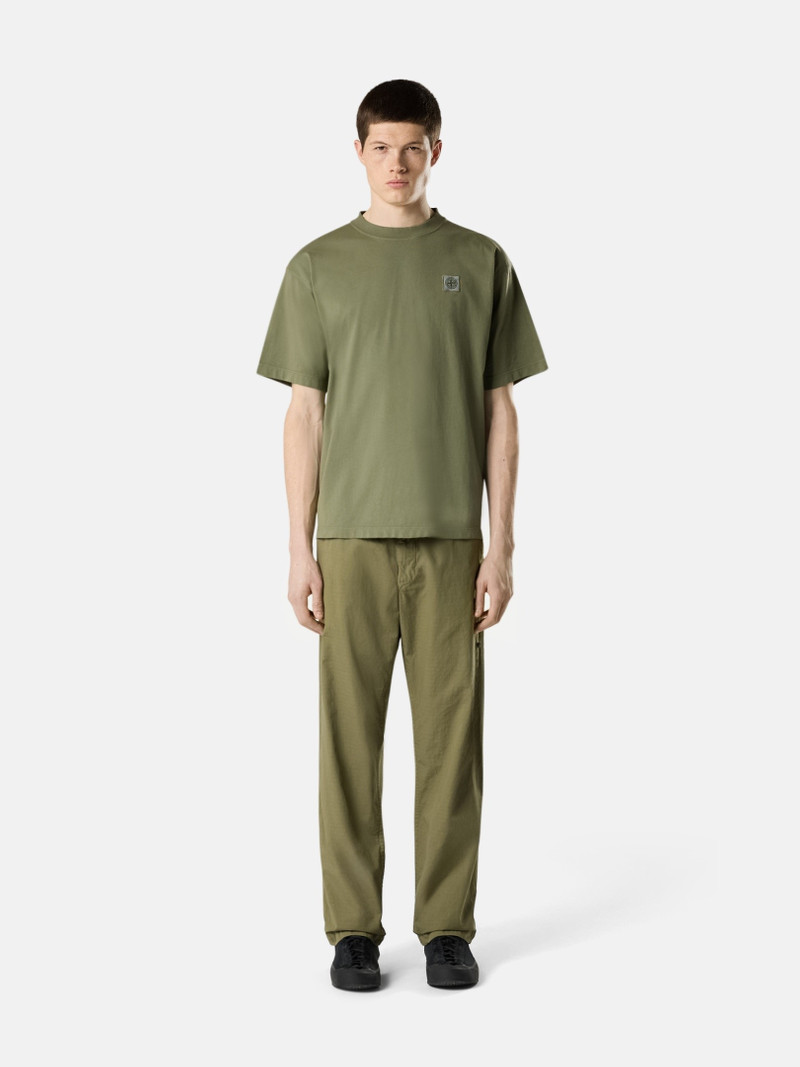 Stone Island 2100030 COMBED ORGANIC COTTON JERSEY outlook
