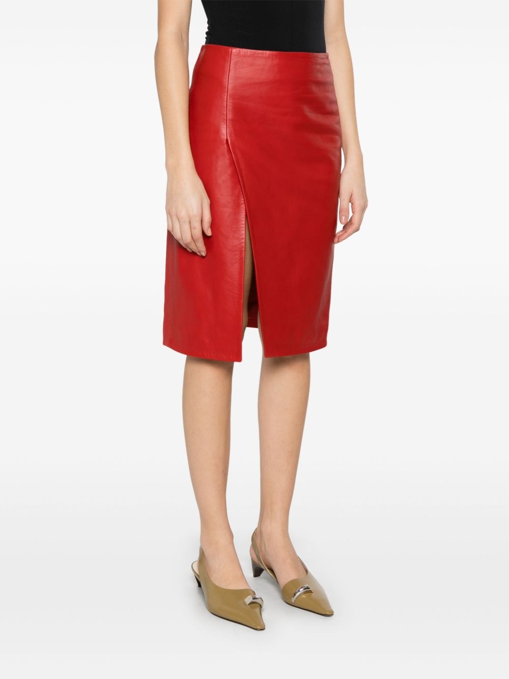 Ekare leather skirt - 3