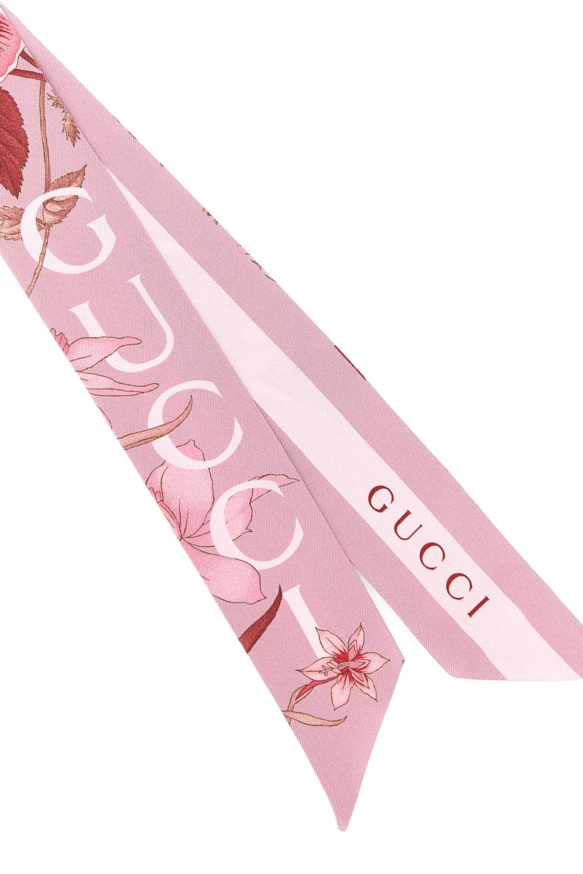 Gucci Women Printed Silk Foulard - 2