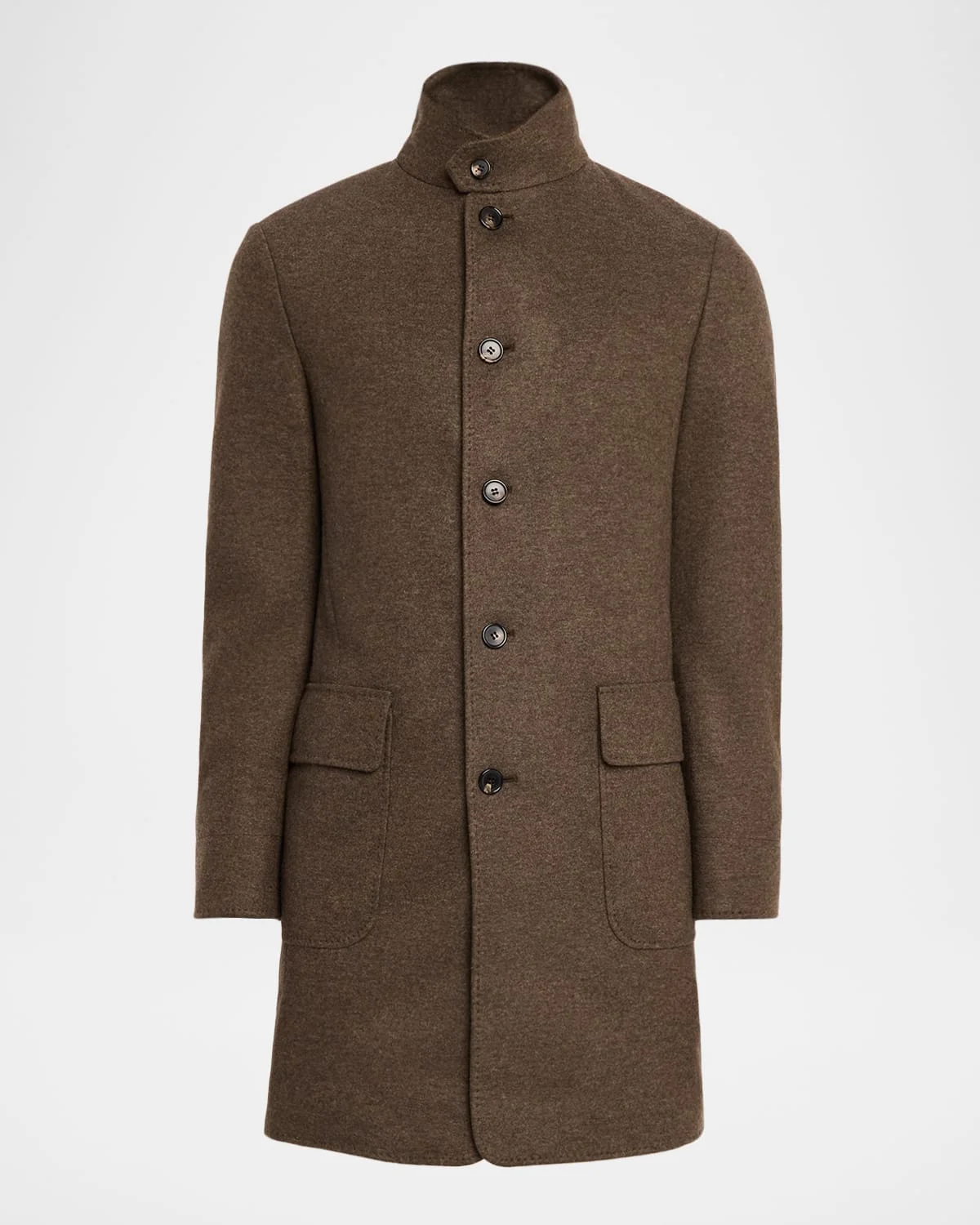 Men's Cashmere Sweater Coat - 1