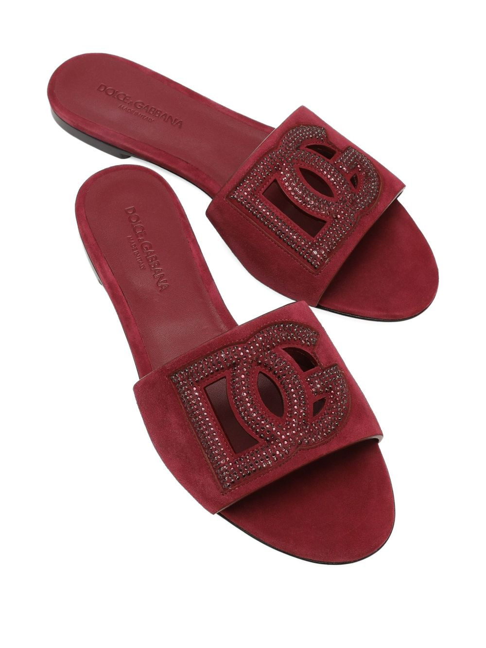 crystal-embellished sandals - 3