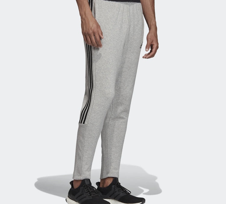 adidas Stripe Training Sports Long Pants Gray DQ1443 - 5