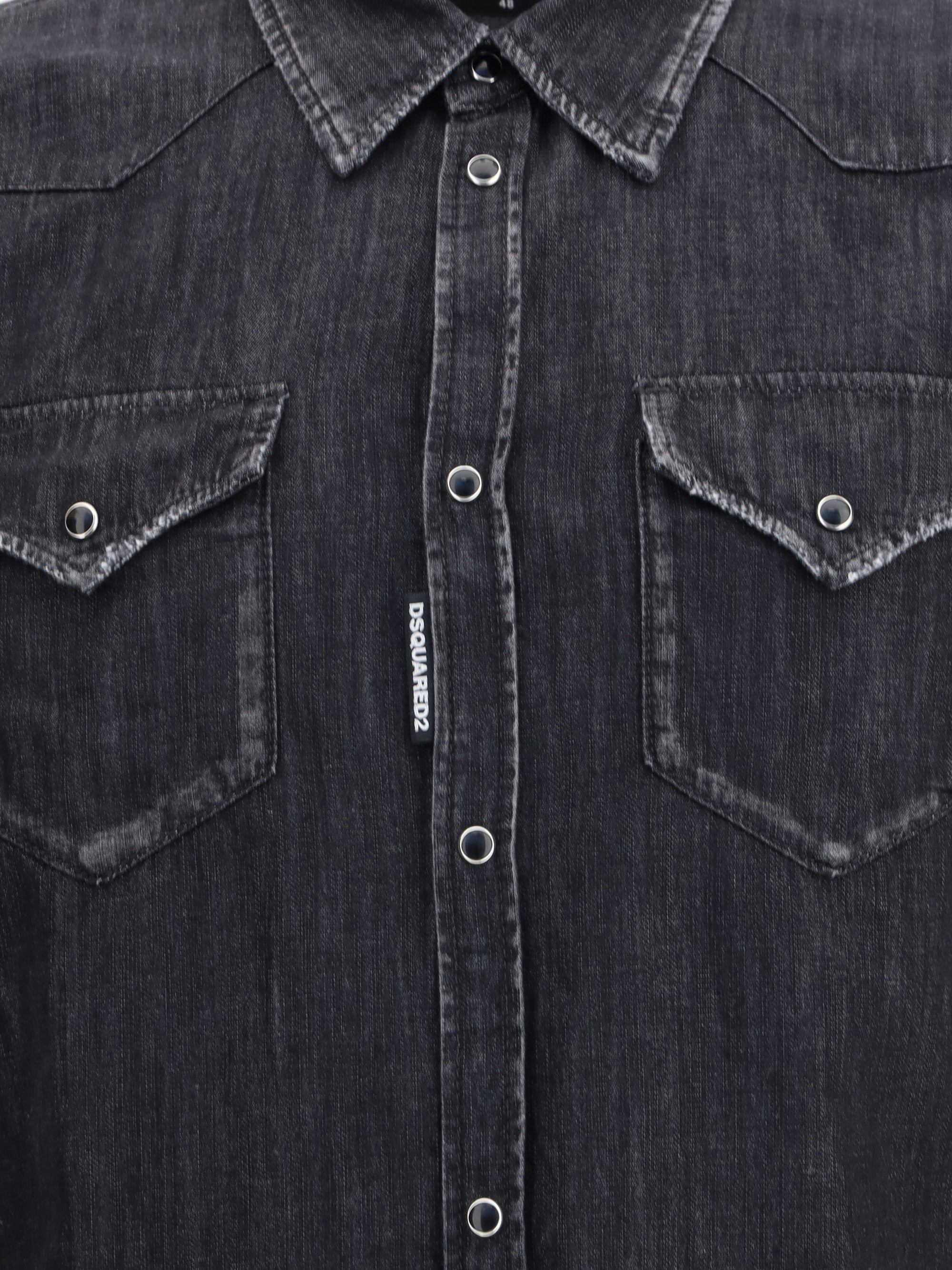 Dsquared2 Men Classic Western Shirt - 3