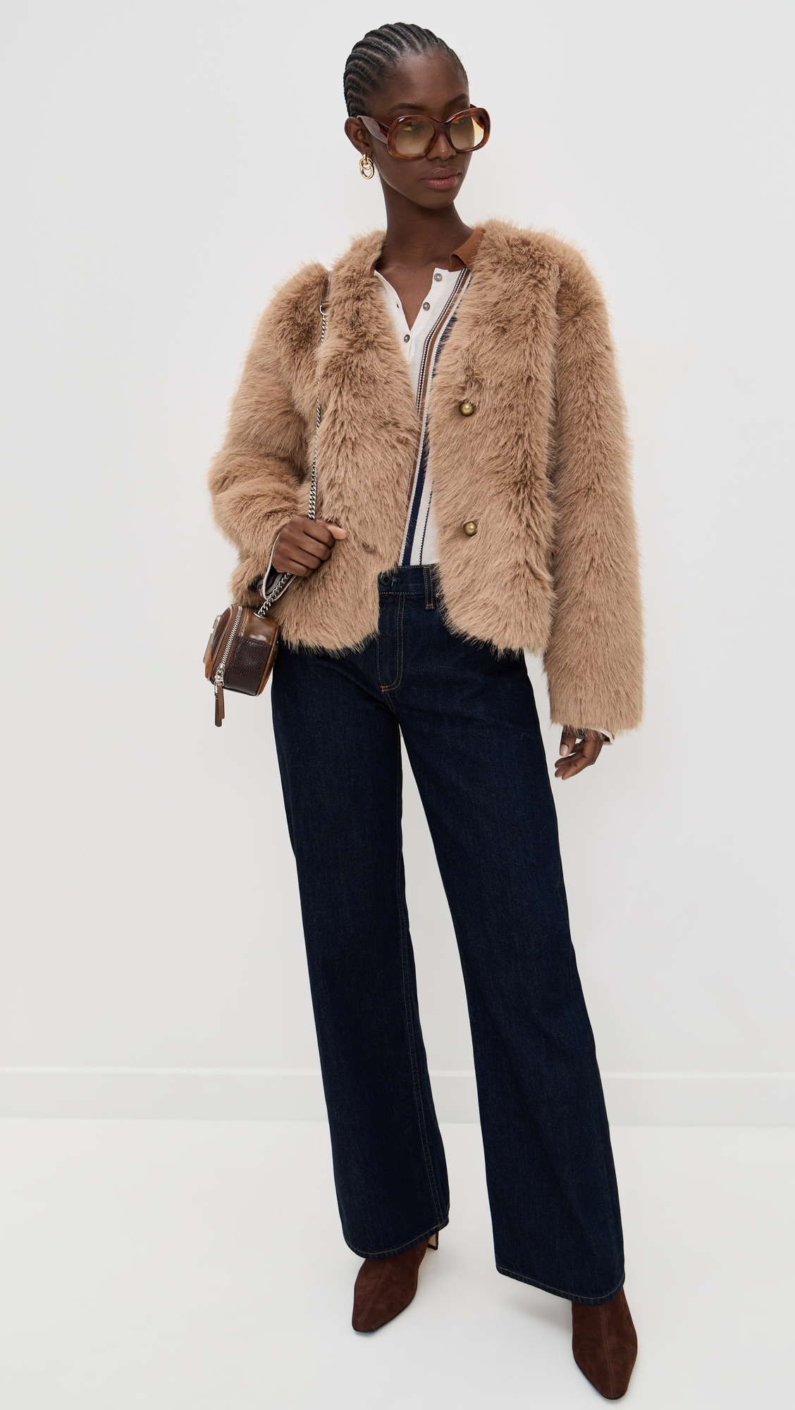Faux Fur Jacket - 4