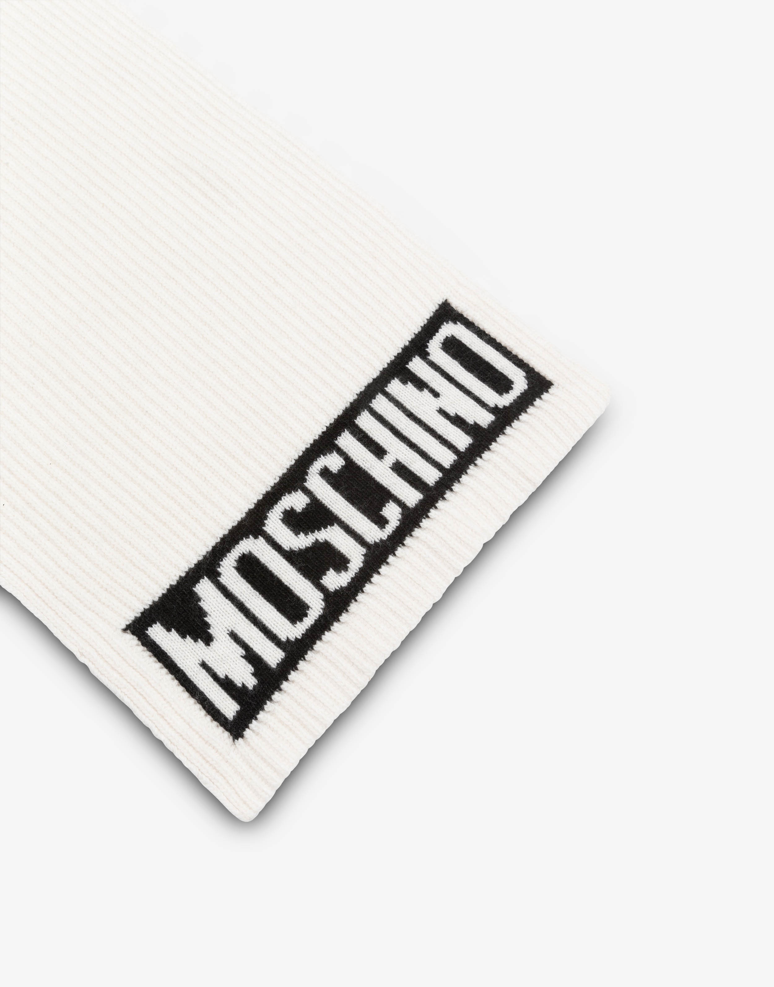 KNIT SCARF WITH LOGO - 3