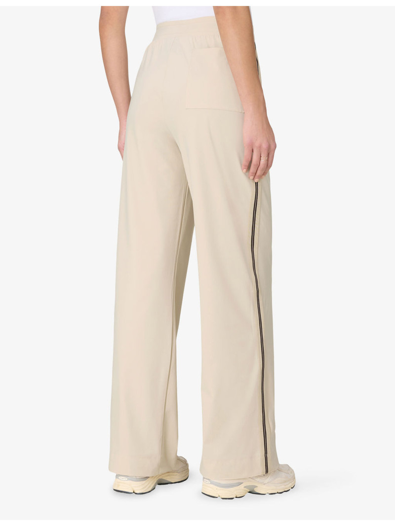 Explorer Side-Stripe Wide-Leg Stretch-Woven Trousers 4