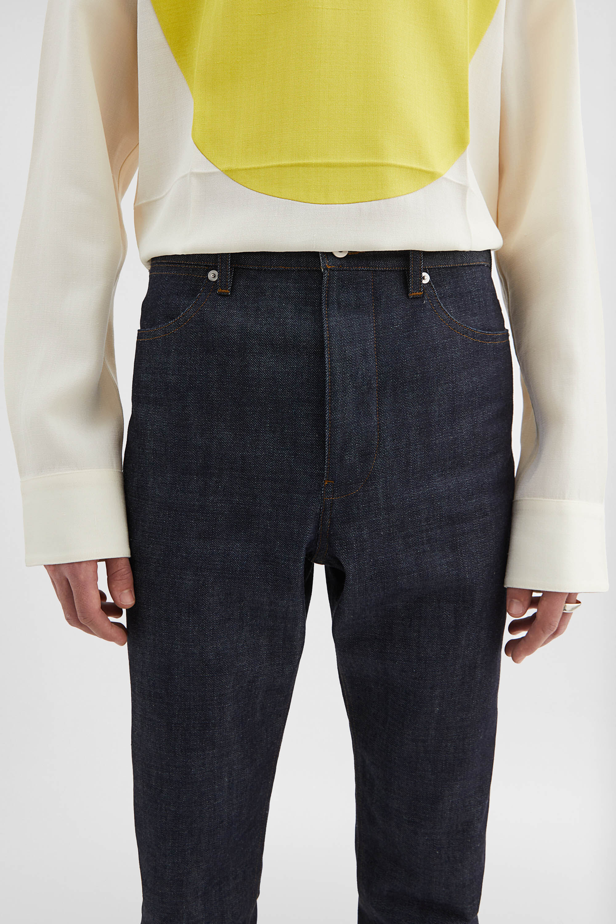Slim Denim Trousers - 3