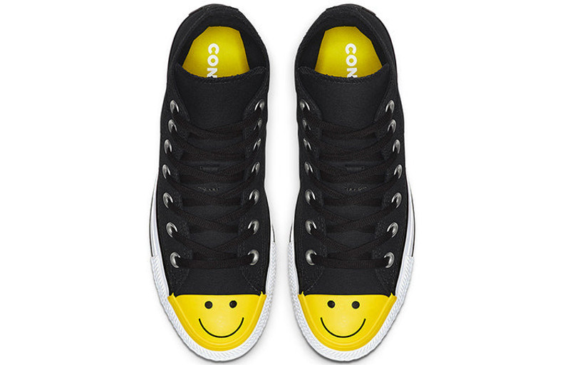 Converse Chuck Taylor All Star High 'Smiley Face - Black' 164423C 3