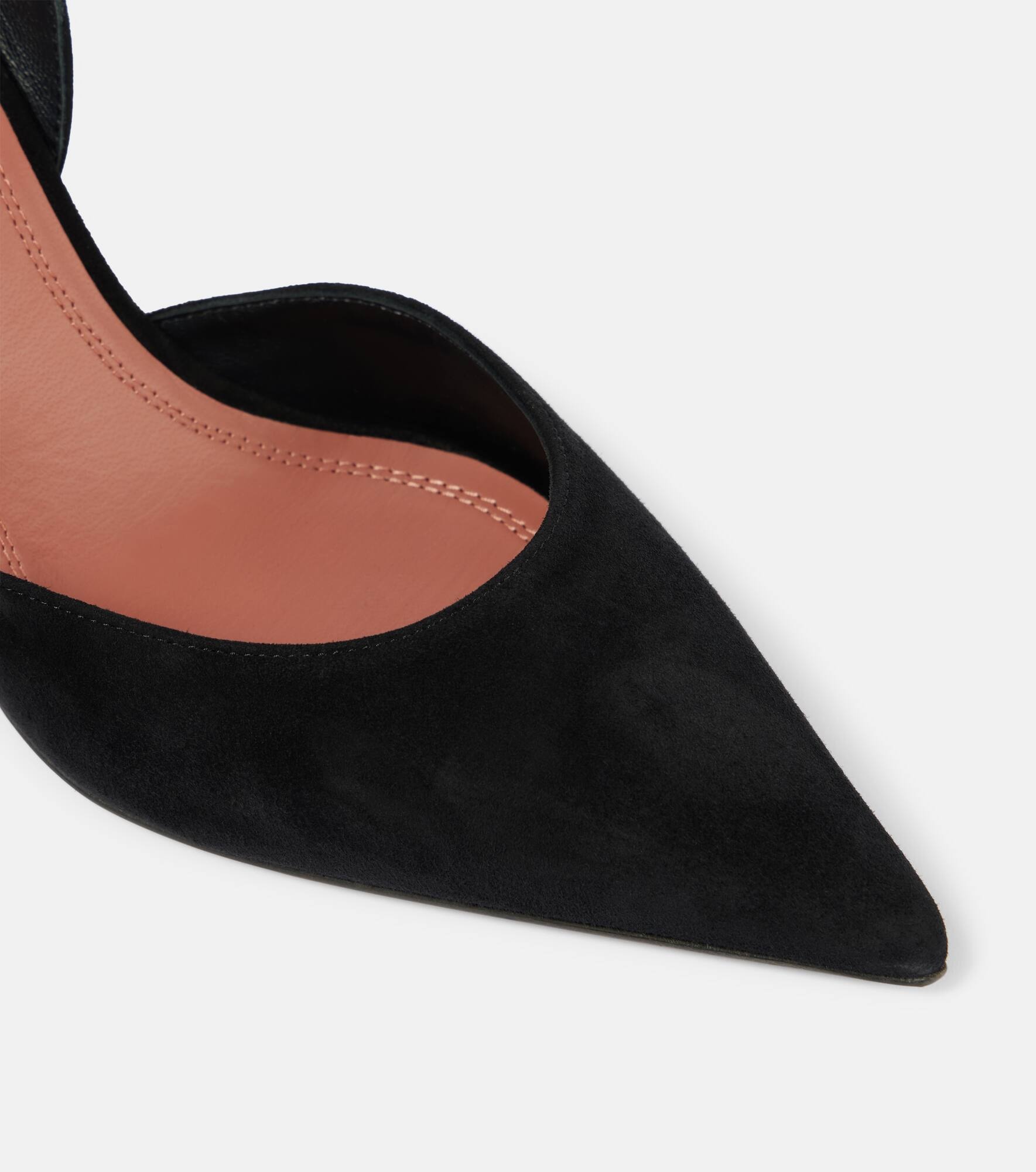 Holli 70 suede slingback pumps - 5
