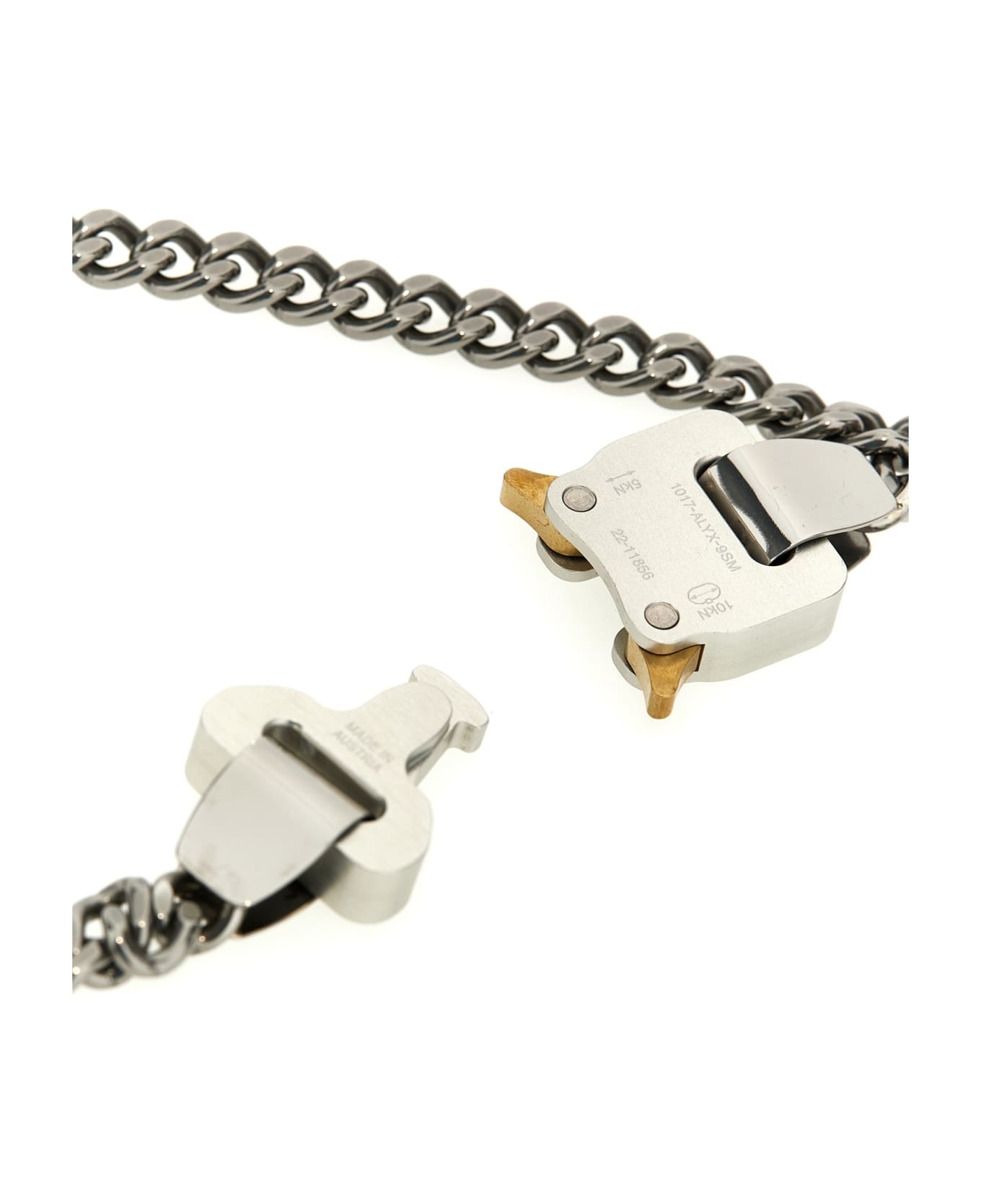 Buckle Charm Logo Necklace - 3