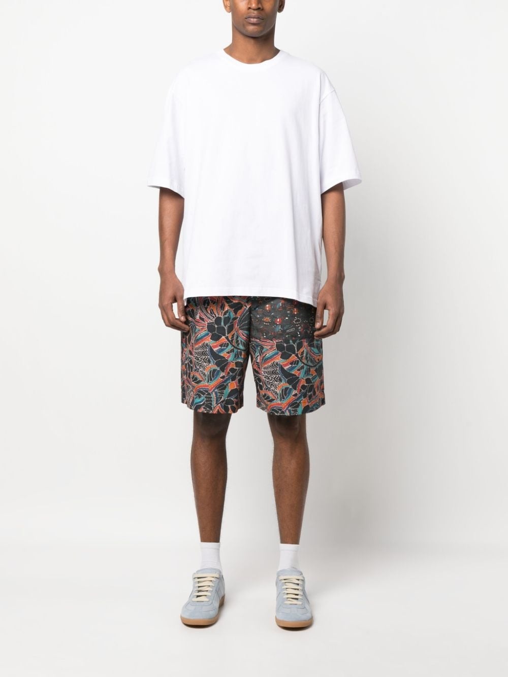 logo-print cotton T-shirt - 2