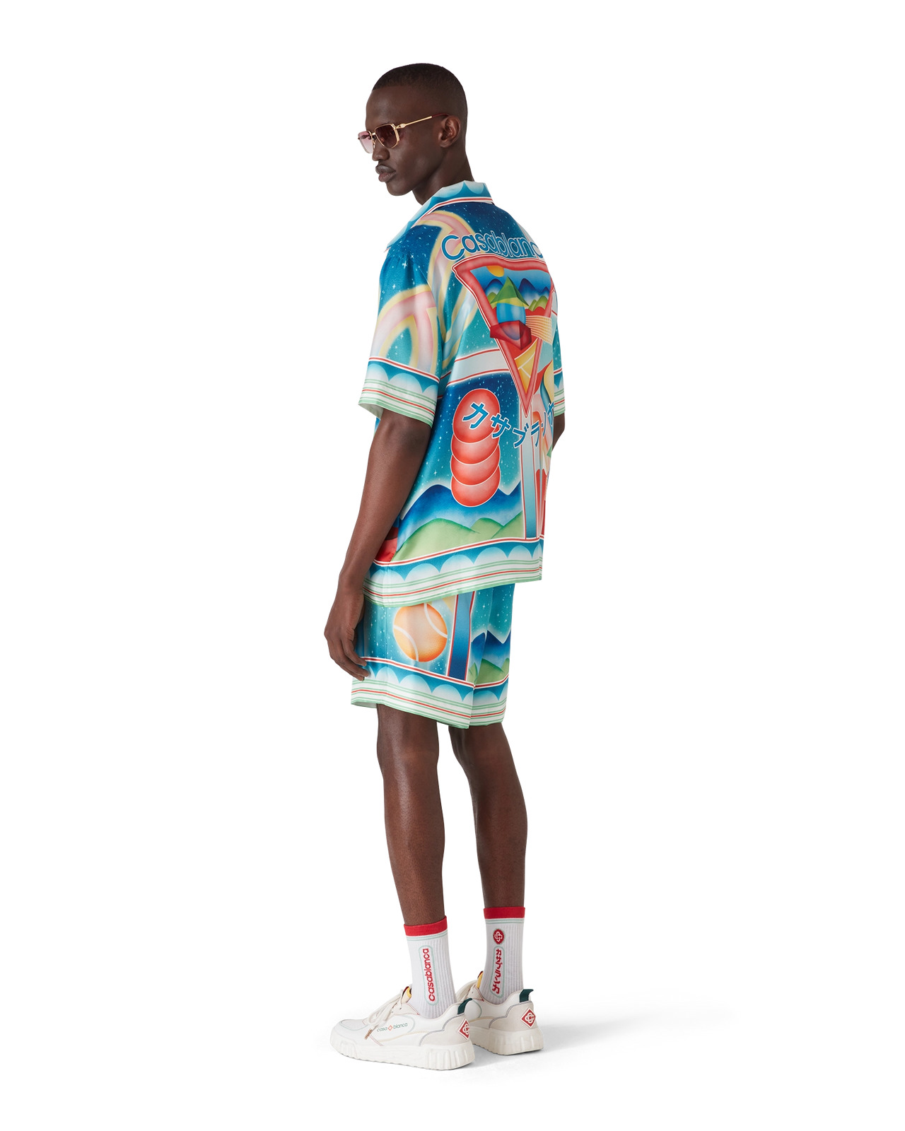Galaxy Court Silk Short Sleeve Shirt - 3
