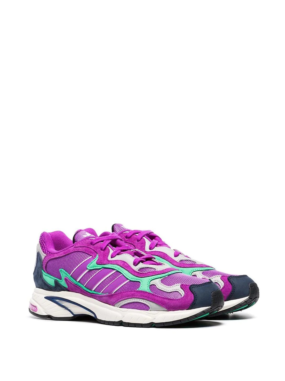 purple Temper Run suede sneakers - 2