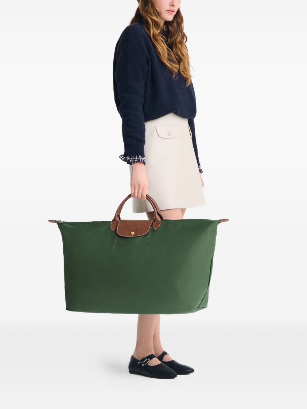 large top-zip tote bag - 2
