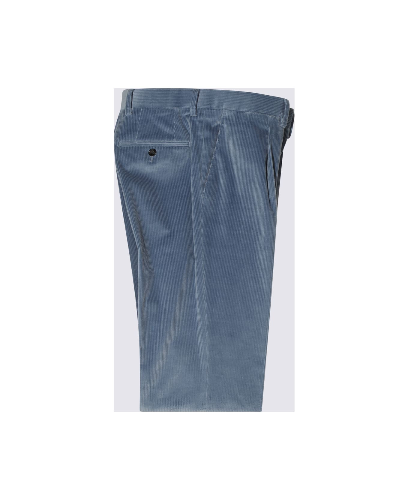 Blue Cotton Suit - 2
