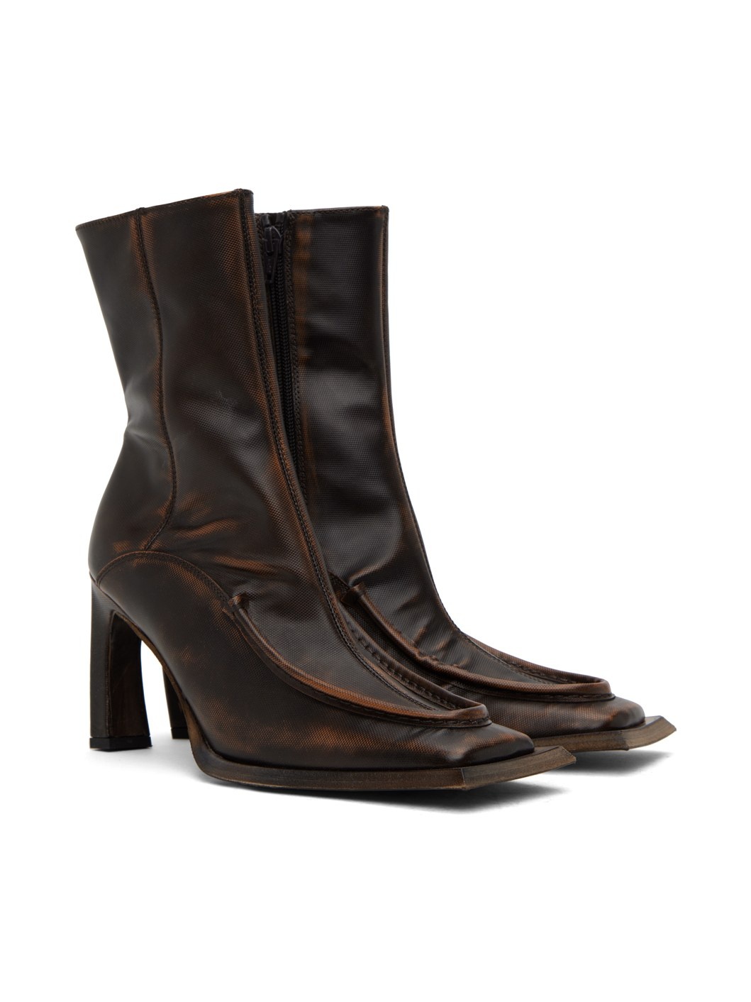 Brown Hellz Boots - 4