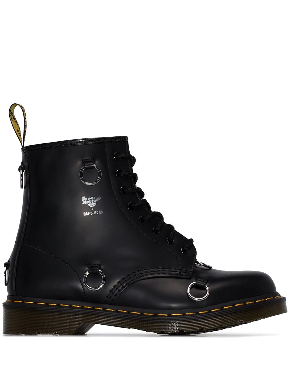 x Raf Simons ring-embellished boots - 1