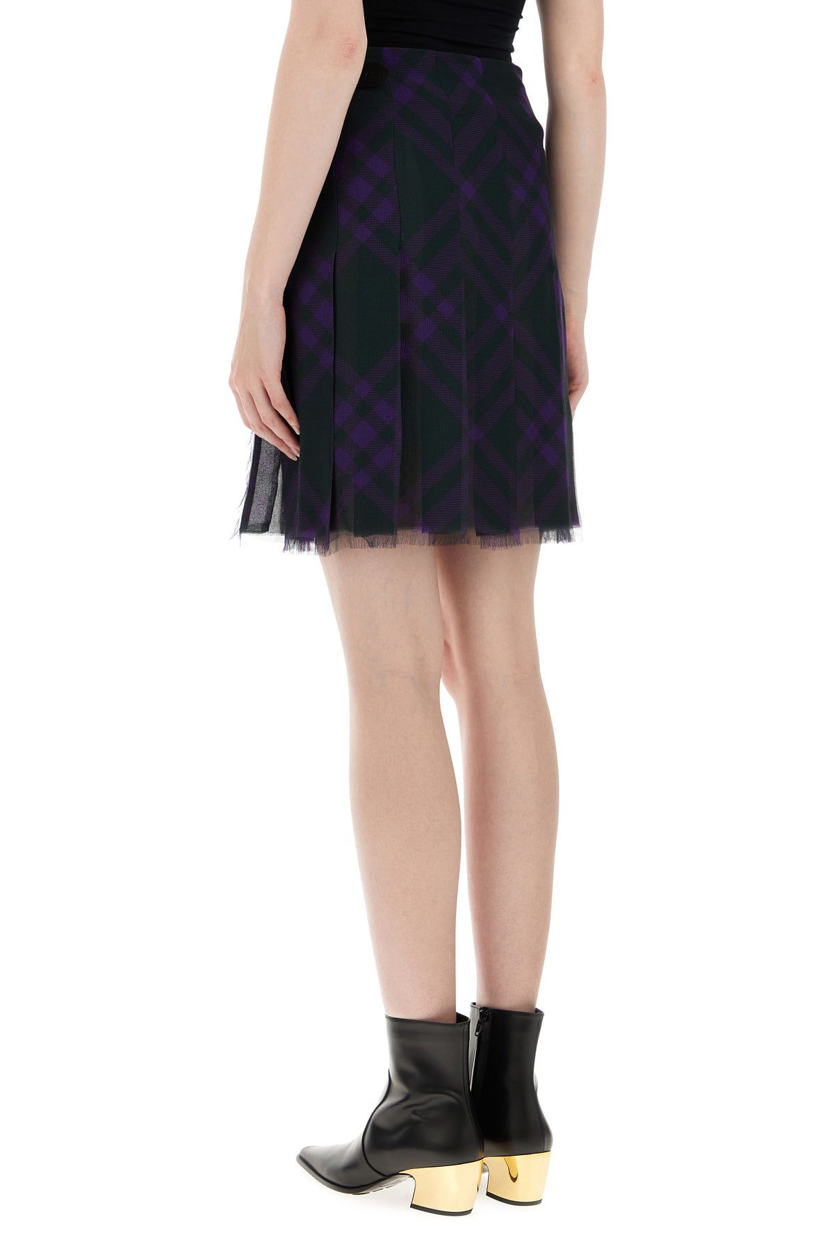 【送料&関税込】Burberry Embroidered Silk Skirt Burberry Embroidered silk skirt | gebnegozionline | REVERSIBLE