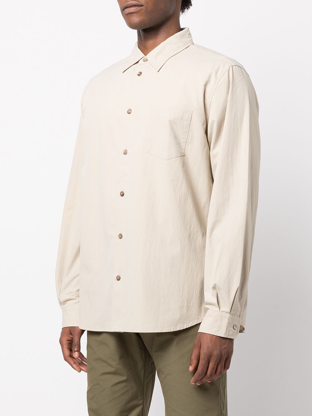 button-up long-sleeved shirt - 3