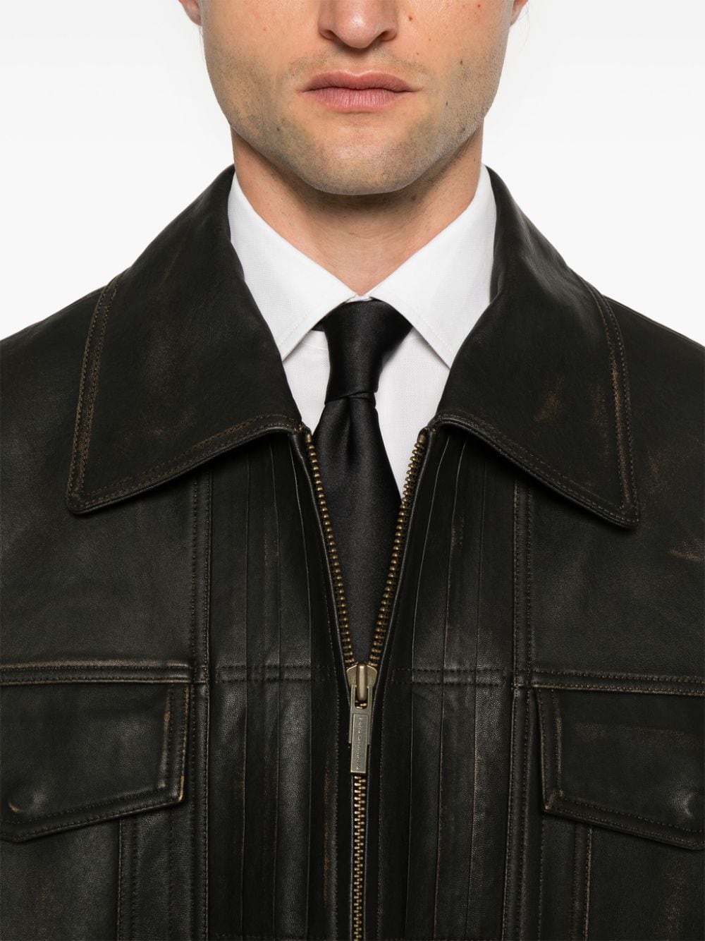 leather jacket - 5