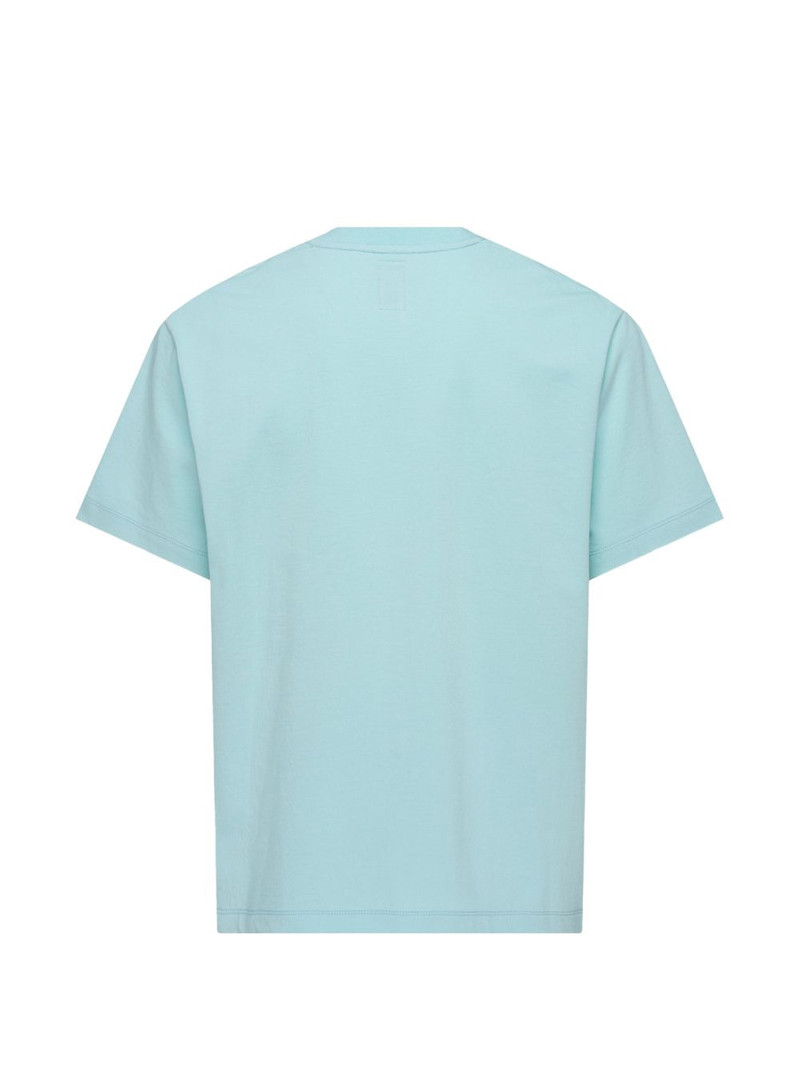 vowels logo-embroidered T-shirt outlook