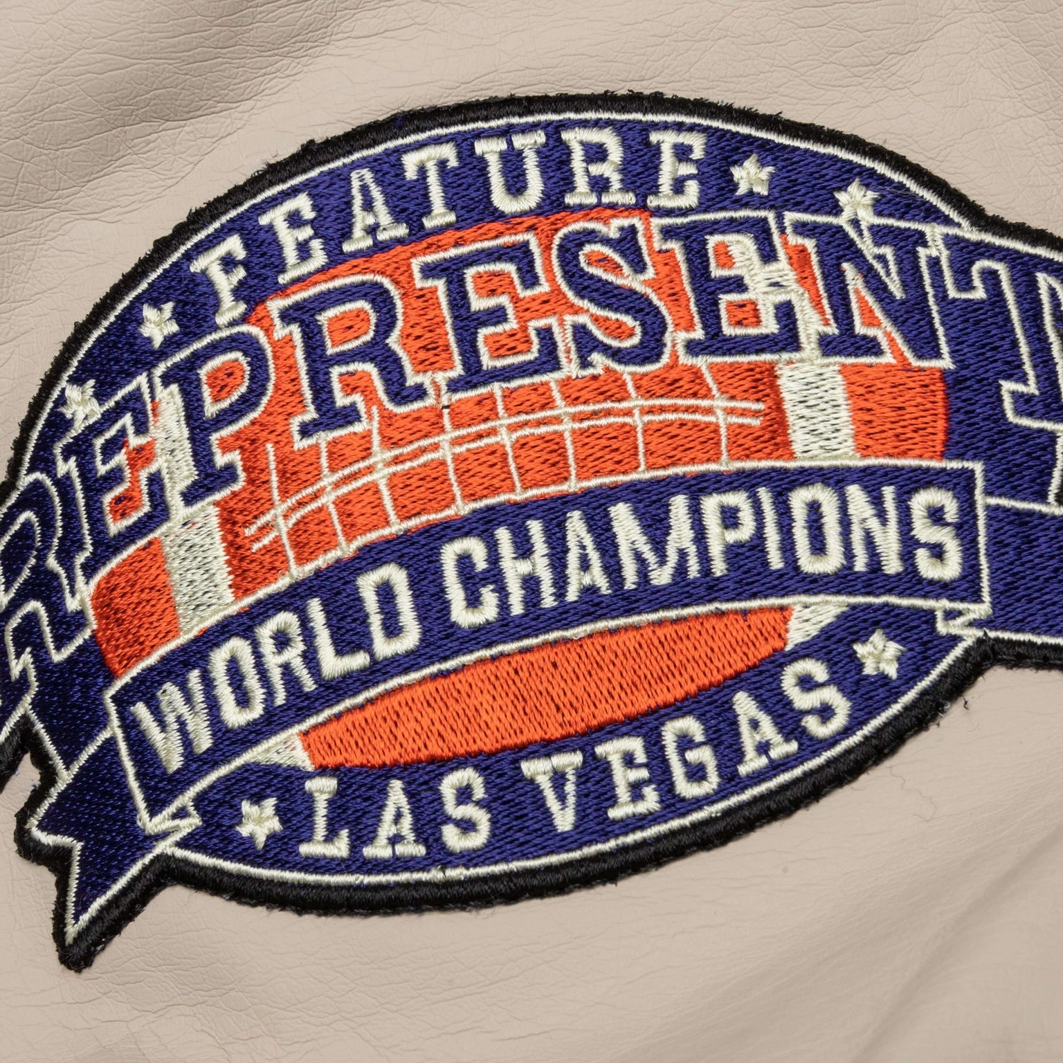 FEATURE X REPRESENT CHAMPIONS VARSITY JACKET - MIDNIGHT NAVY - 5