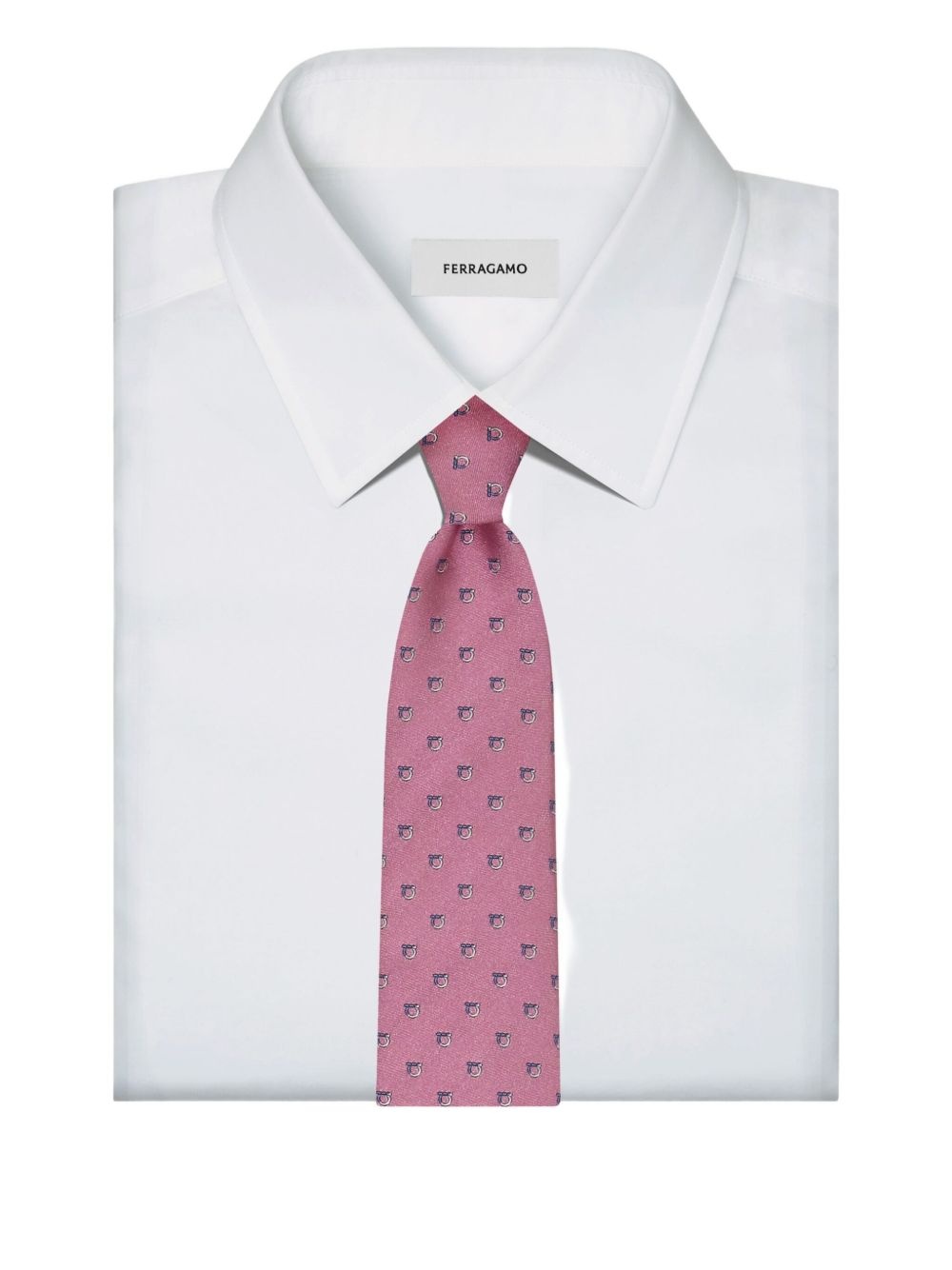 Gancini silk tie - 4