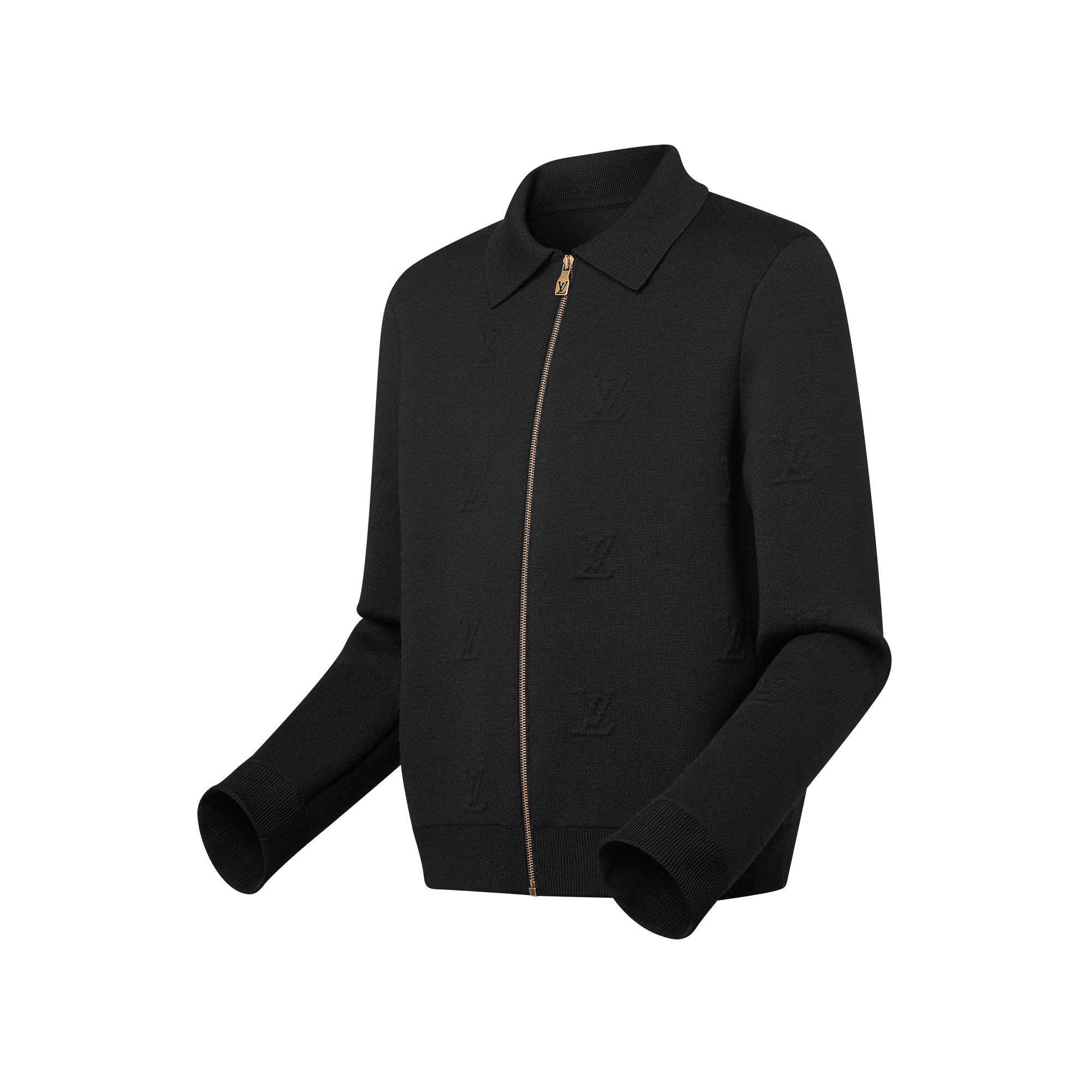 LV Blason Embossed Wool Blouson - 2