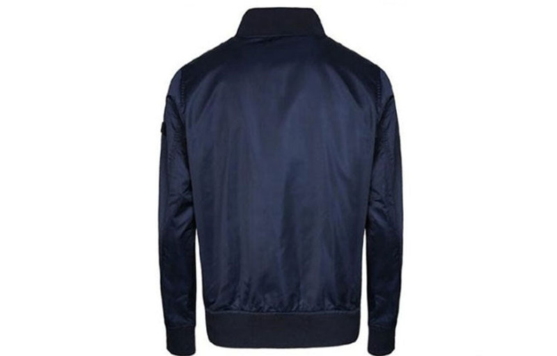 Converse Converse Casual Sports Stand Collar Baseball Jacket 'Navy' 10007769-A02 outlook