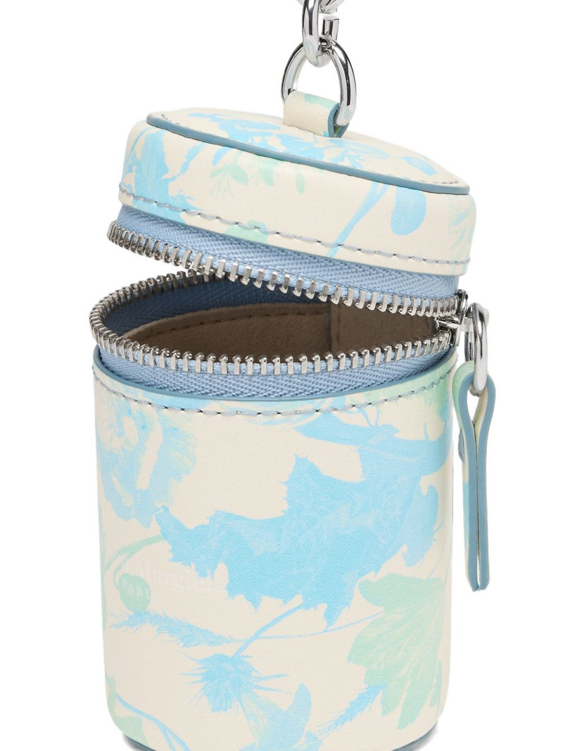 floral leather keyring 3