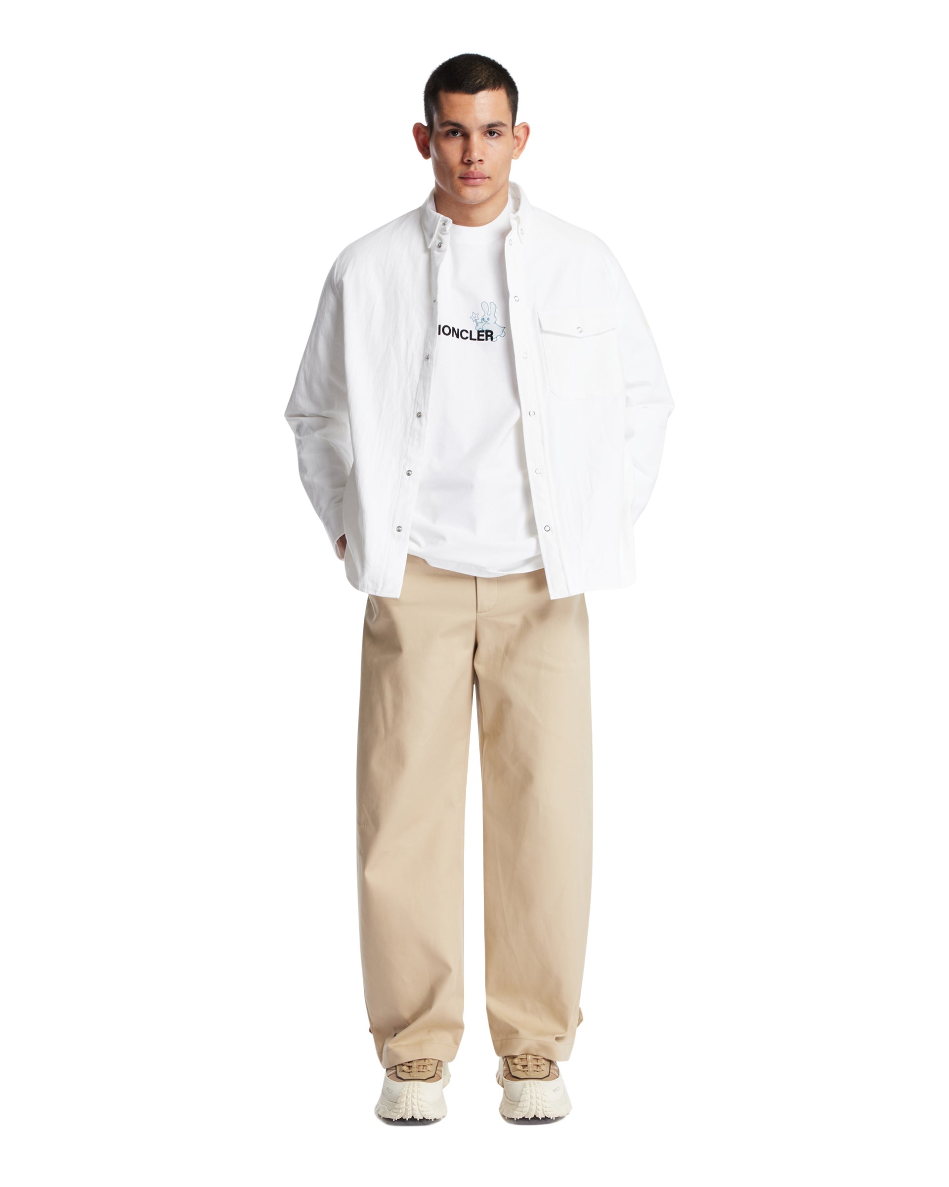Moncler Genius x FRGMT White Padded Overshirt - 2