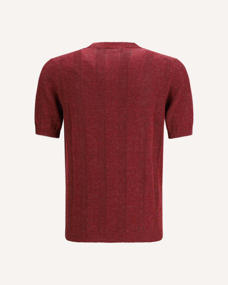 Brunello Cucinelli Short-sleeve knitted Top outlook