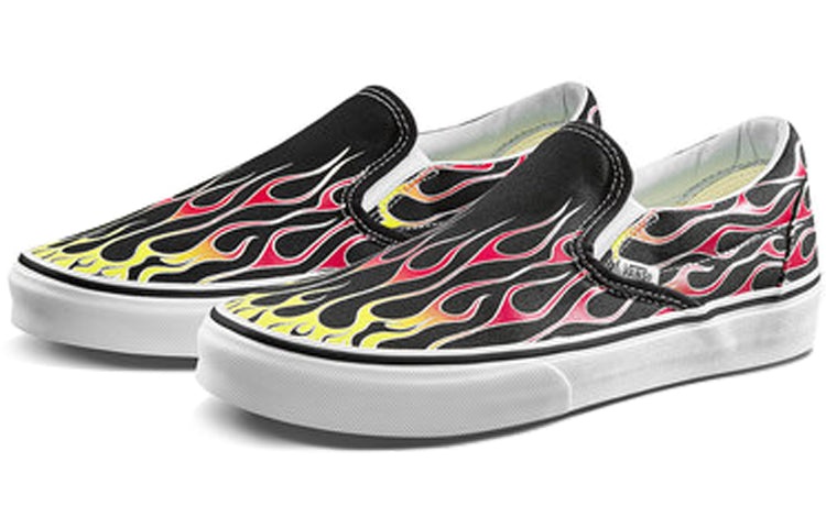 Vans Classic Slip-On 'Mash Up Flames' VN0A38F7VKJ - 3
