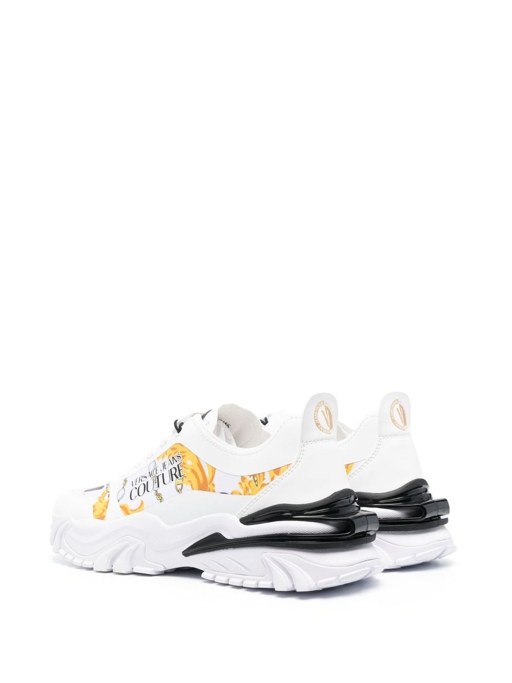 Baroccoflage-print low-top sneakers - 3
