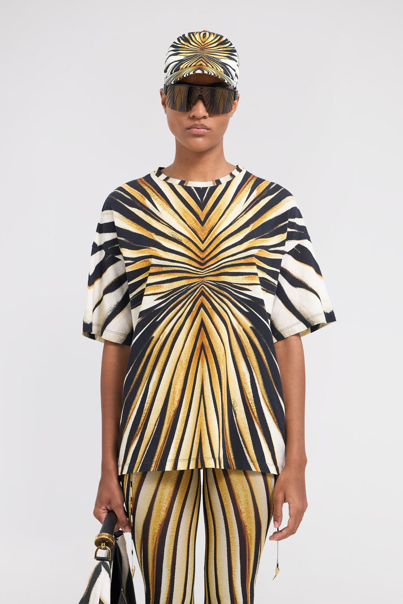 Roberto Cavalli Ray of Gold Baseball Cap outlook