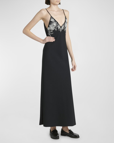 Golden Goose Journey Sleeveless Embroidered Maxi Dress outlook