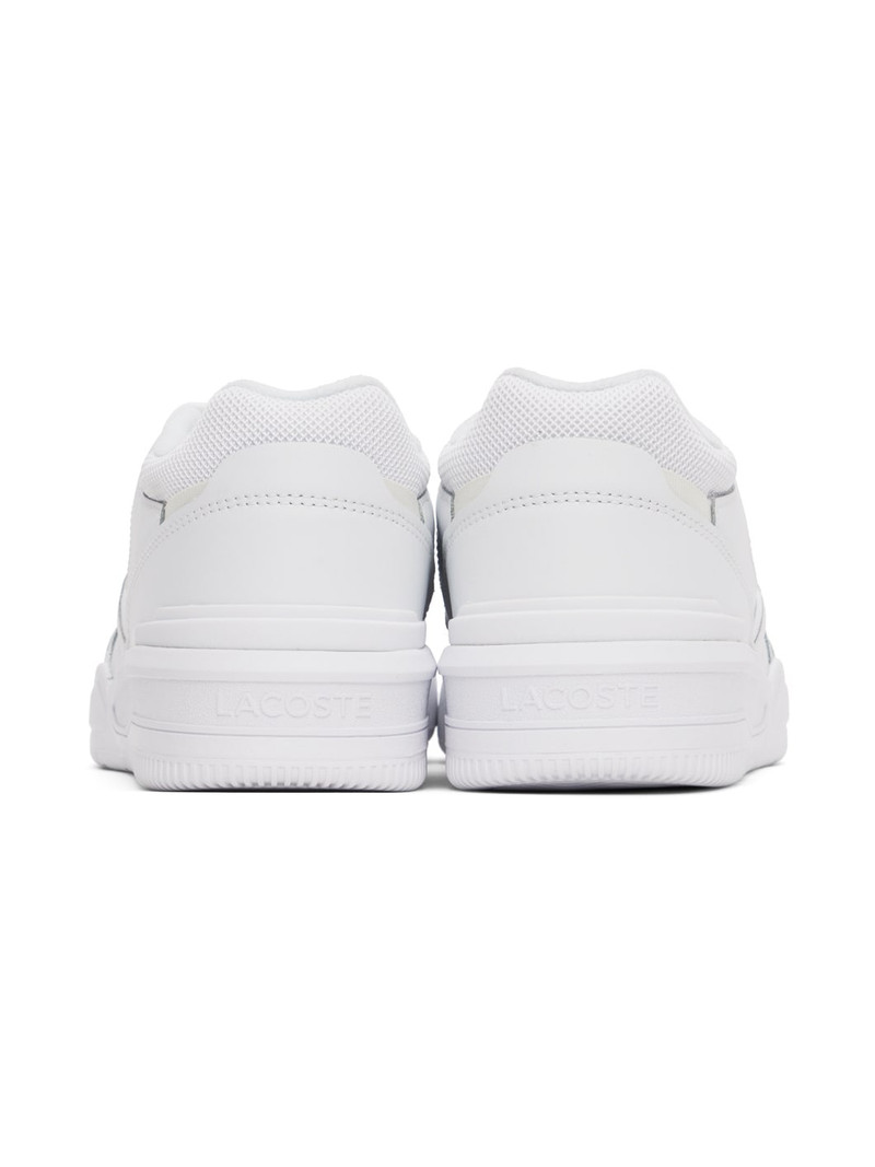 White Lineshot Signature Heel Sneakers 2