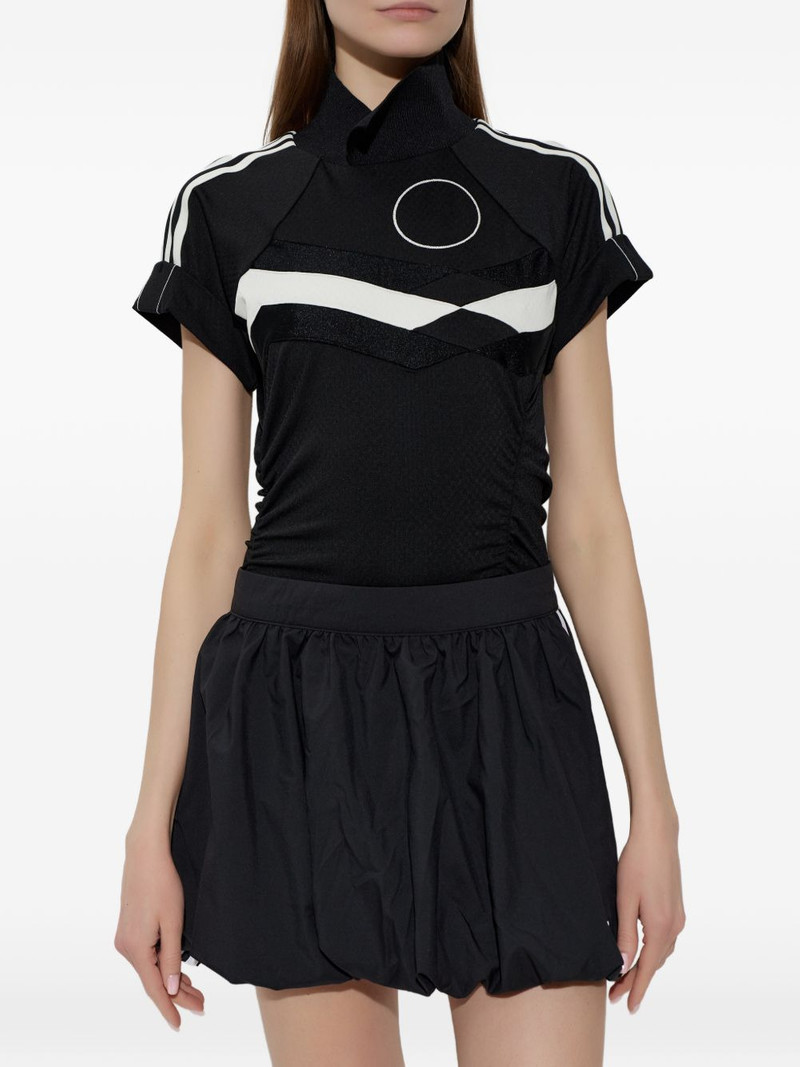 three-stripe-sleeve T-shirt 3