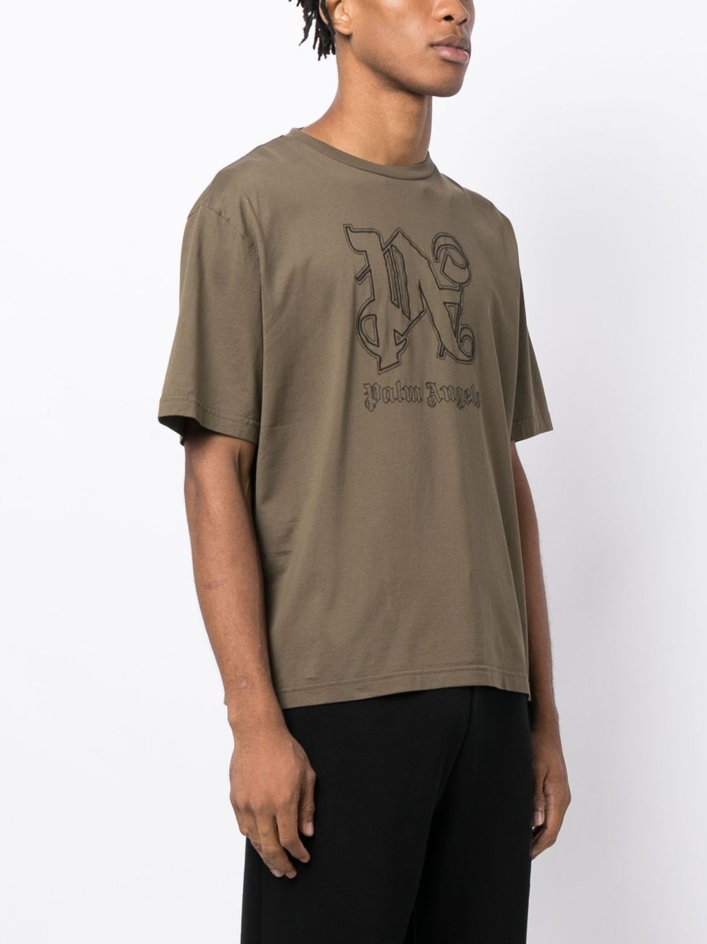 PA MONOGRAM STATEMENT REG TEE BROWN  BLA - 3