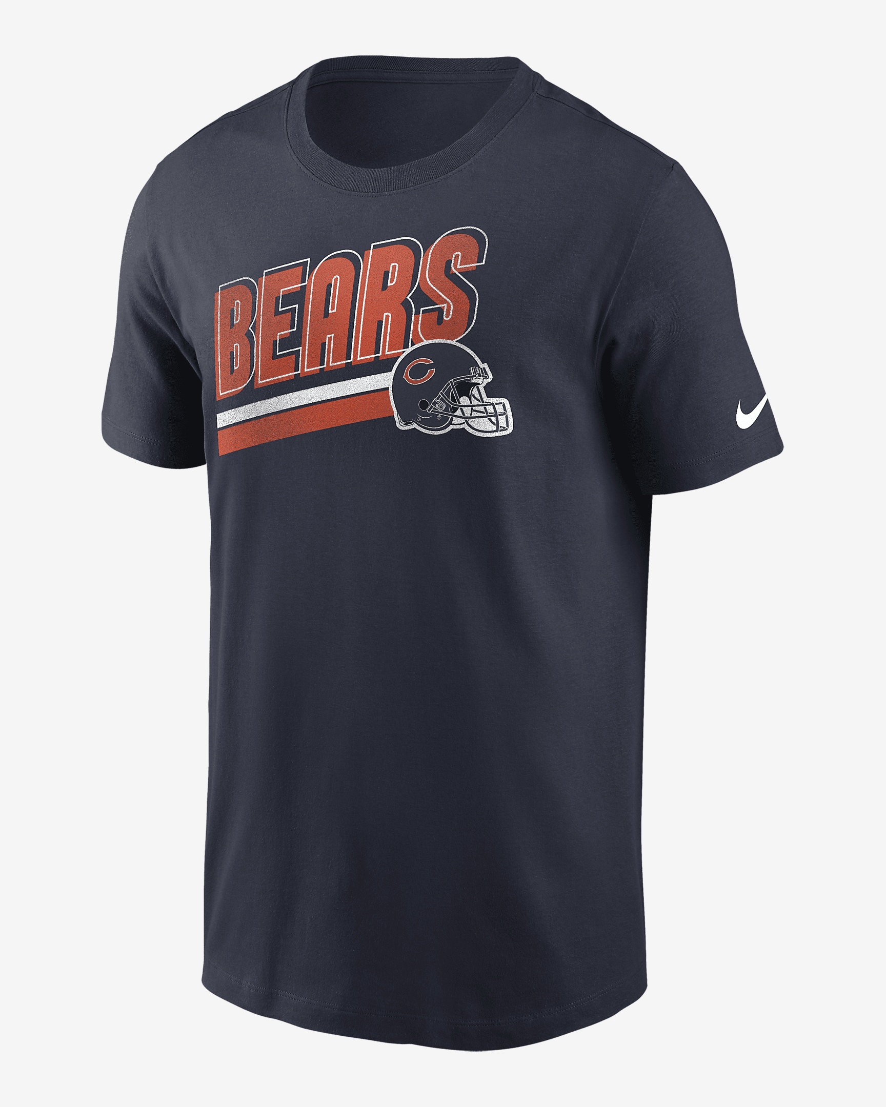 Chicago Bears Essential Blitz Lockup Nike Men's NFL T-Shirt - 1