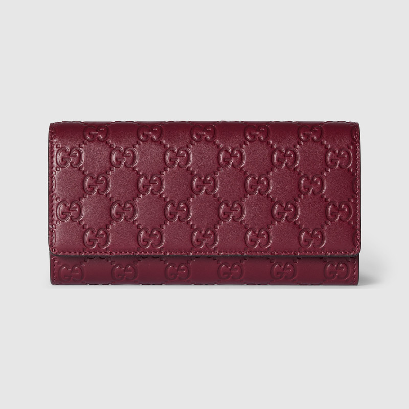 GG Emblem continental wallet 1