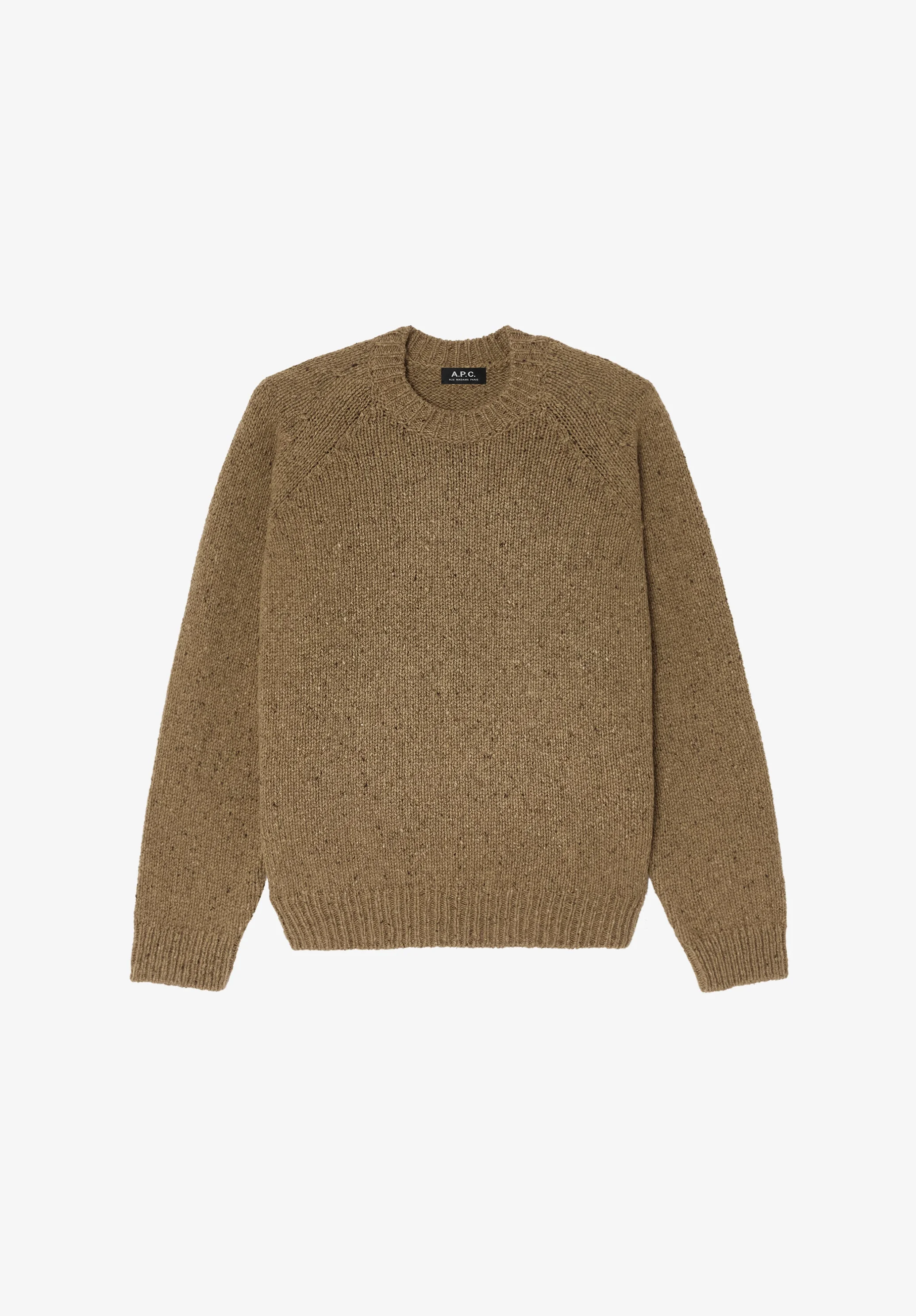 SPECKLED WOOL SWEATER - 1