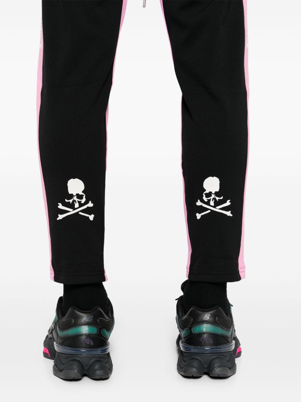 logo-patched track pants - 5