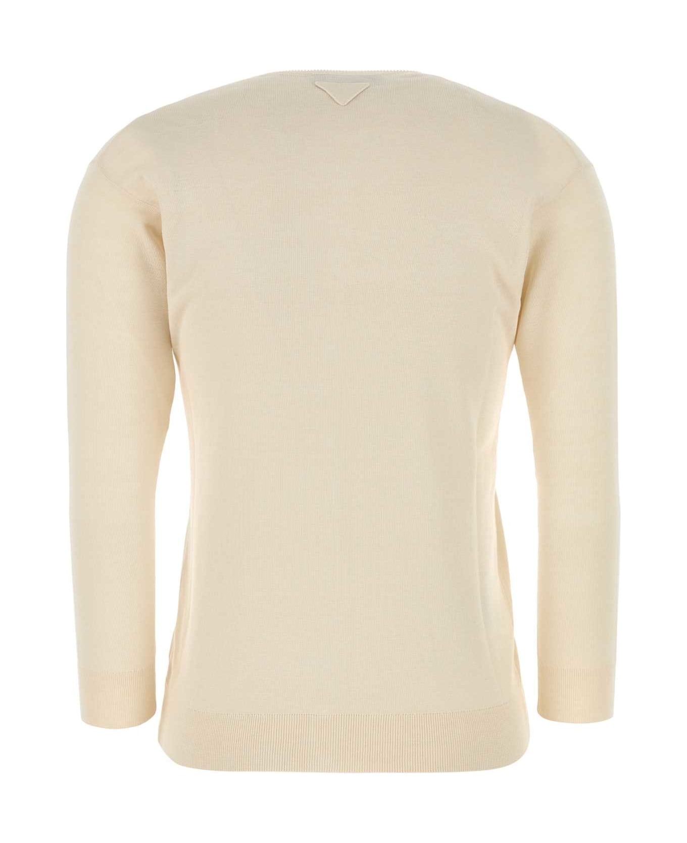 Sand Silk Blend Cardigan - 2