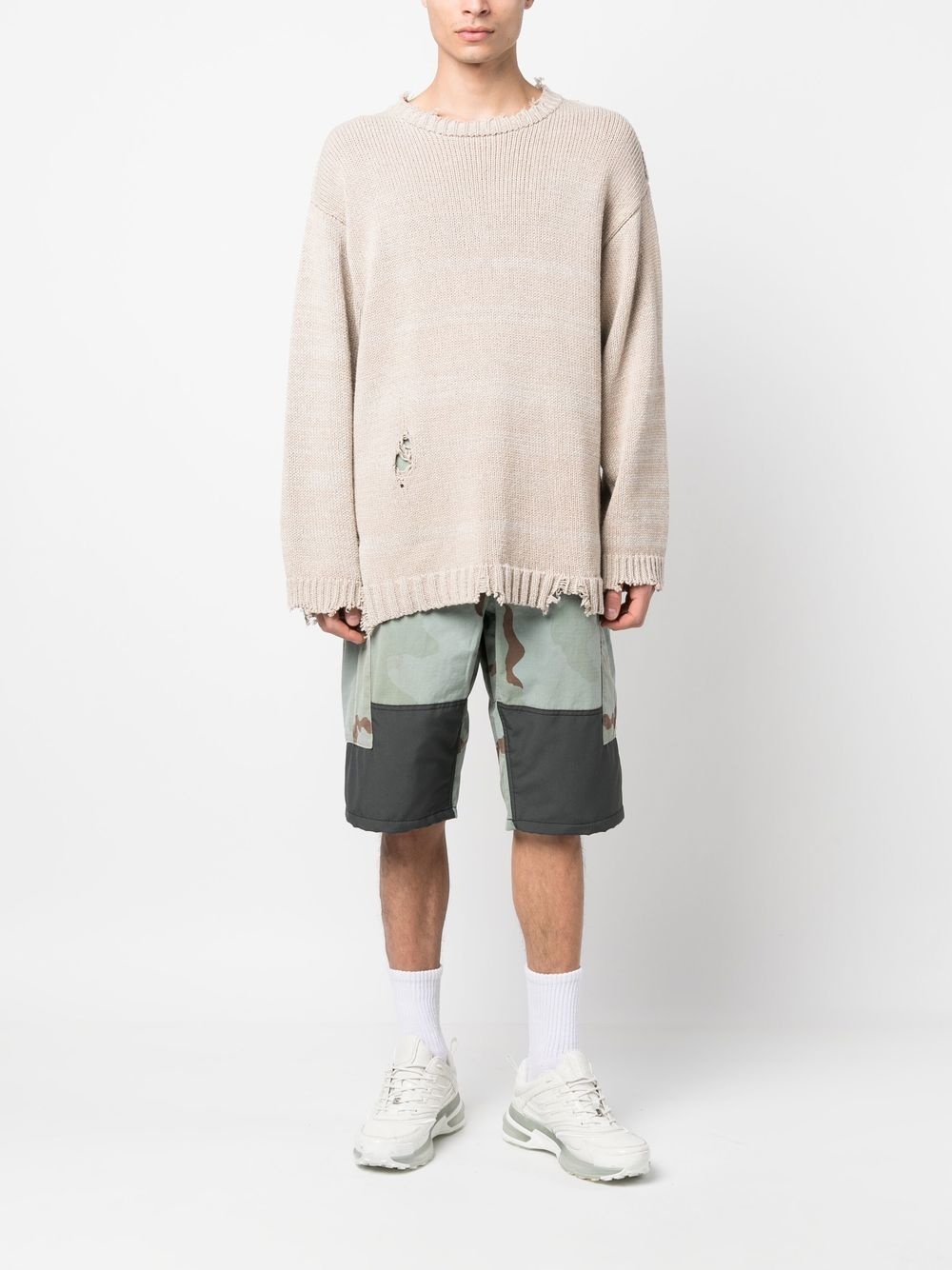 camouflage-pattern cargo shorts - 2