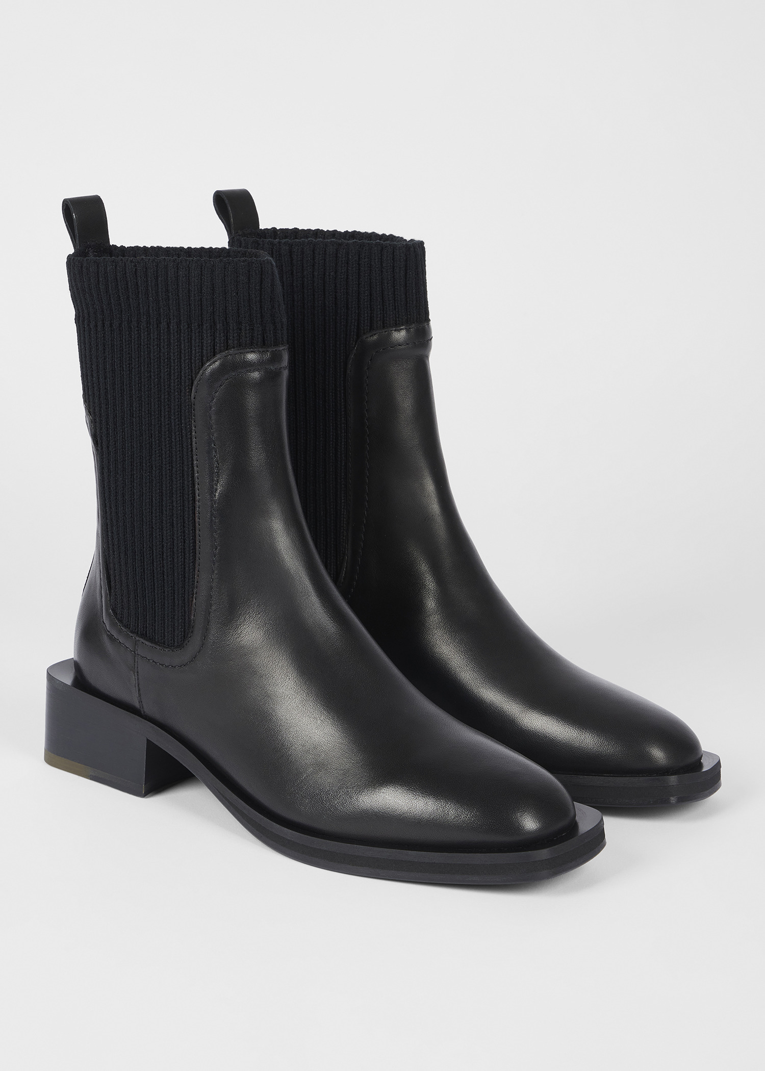 Women's Black Leather 'Matola' Boots - 2